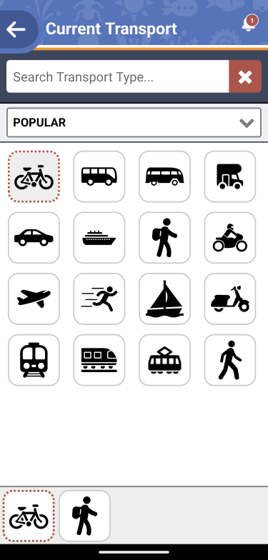 Modes of Transport